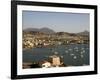 Mindelo City and Harbour, Sao Vicente, Cape Verde Islands, Atlantic, Africa-G Richardson-Framed Photographic Print