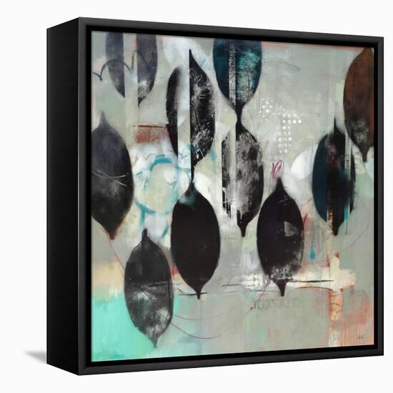 Mindful Grey-Jennifer Rasmusson-Framed Stretched Canvas