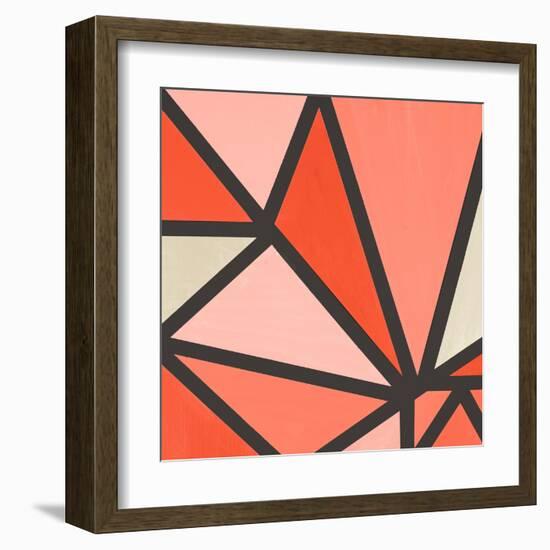 Mindful Peachy I-Susan Bryant-Framed Art Print