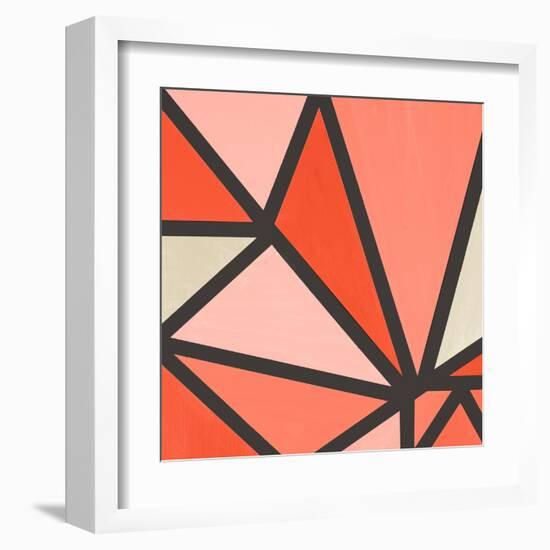 Mindful Peachy I-Susan Bryant-Framed Art Print