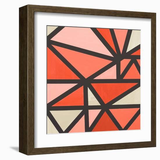 Mindful Peachy II-Susan Bryant-Framed Art Print