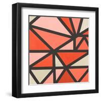 Mindful Peachy II-Susan Bryant-Framed Art Print