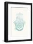 Mindfulness - Hamsa-Sasha Blake-Framed Art Print