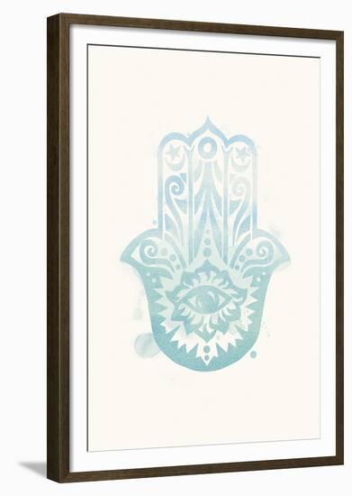 Mindfulness - Hamsa-null-Framed Giclee Print