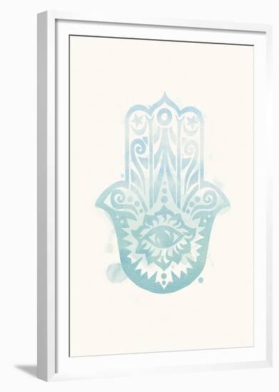 Mindfulness - Hamsa-null-Framed Giclee Print