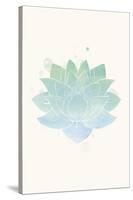 Mindfulness - Lotus-null-Stretched Canvas