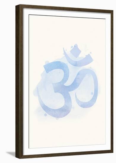 Mindfulness - Ohm-null-Framed Giclee Print