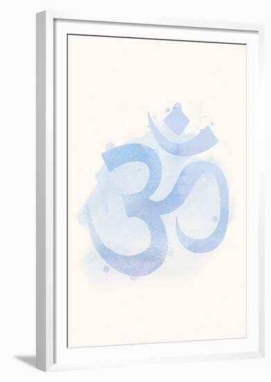 Mindfulness - Ohm-null-Framed Giclee Print