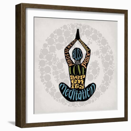 Mindfulness-Adebowale-Framed Art Print