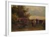 'Minding Cows, Herisson', c1869, (1938)-Anton Mauve-Framed Giclee Print