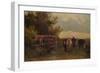 'Minding Cows, Herisson', c1869, (1938)-Anton Mauve-Framed Giclee Print