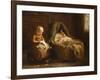 Minding the Baby-Evert Pieters-Framed Giclee Print