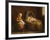 Minding the Baby-Evert Pieters-Framed Giclee Print