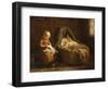 Minding the Baby-Evert Pieters-Framed Giclee Print