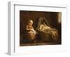 Minding the Baby-Evert Pieters-Framed Giclee Print