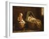 Minding the Baby-Evert Pieters-Framed Giclee Print