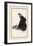 Minding the Felines-Clarence F. Underwood-Framed Art Print