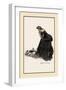 Minding the Felines-Clarence F. Underwood-Framed Art Print