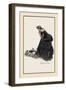 Minding the Felines-Clarence F. Underwood-Framed Art Print