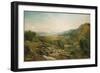 Minding the Flock, C.1867-Moran-Framed Giclee Print