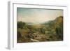 Minding the Flock, C.1867-Moran-Framed Giclee Print