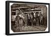 Mine Drivers and Trapper 1908 Archival Photo Poster Print-null-Framed Poster