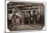 Mine Drivers and Trapper 1908 Archival Photo Poster Print-null-Mounted Poster