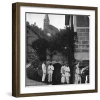 Mine Entrance, Salzburg, Austria, C1900s-Wurthle & Sons-Framed Photographic Print