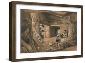 Mine in the Bastion Du Mat, 1856-Thomas Picken-Framed Giclee Print