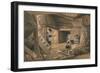 Mine in the Bastion Du Mat, 1856-Thomas Picken-Framed Giclee Print