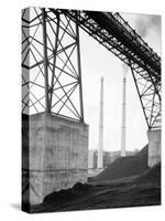 Mine-Mouth Power Plant at Cresap's Bottom-Charles Rotkin-Stretched Canvas