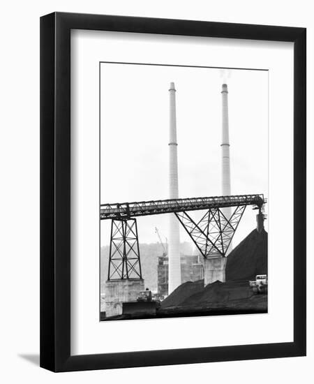 Mine-Mouth Power Plant at Cresap's Bottom-Charles Rotkin-Framed Photographic Print