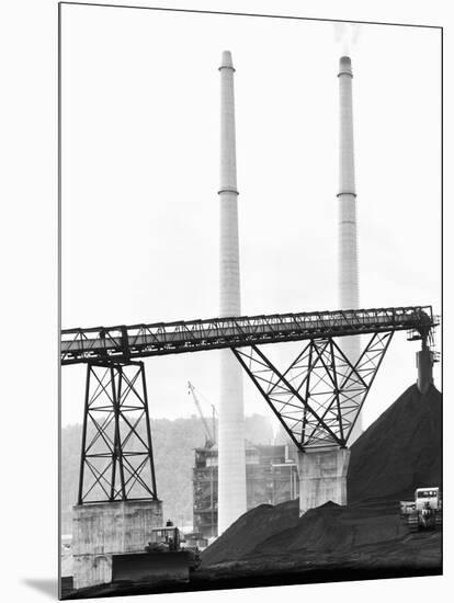 Mine-Mouth Power Plant at Cresap's Bottom-Charles Rotkin-Mounted Photographic Print