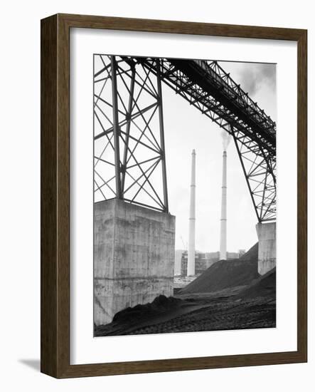 Mine-Mouth Power Plant at Cresap's Bottom-Charles Rotkin-Framed Photographic Print