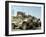 Mine Resistant Ambush Protected Vehicles Sit in the Parking Area at Joint Base Balad, Iraq-Stocktrek Images-Framed Photographic Print