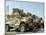 Mine Resistant Ambush Protected Vehicles Sit in the Parking Area at Joint Base Balad, Iraq-Stocktrek Images-Mounted Photographic Print