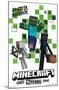 Minecraft: 15th Anniversary - Hostile Behavior-Trends International-Mounted Poster