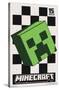 Minecraft: 15th Anniversary - Posterized Creeper-Trends International-Stretched Canvas
