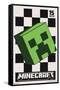 Minecraft: 15th Anniversary - Posterized Creeper-Trends International-Framed Stretched Canvas