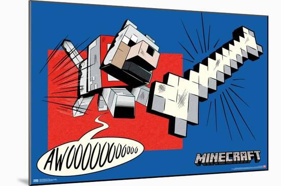 Minecraft - Bone-Trends International-Mounted Poster