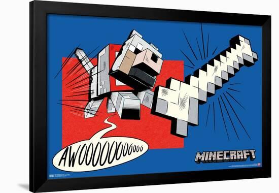 Minecraft - Bone-Trends International-Framed Poster