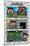 Minecraft - Chibi Chased By Zombies-Trends International-Mounted Poster