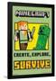 Minecraft - Create, Explore, Survive-Trends International-Framed Poster