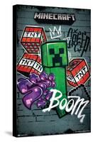 Minecraft - Creeper Do Not Enter-Trends International-Stretched Canvas