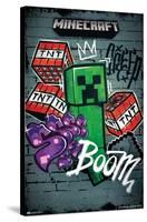 Minecraft - Creeper Do Not Enter-Trends International-Stretched Canvas