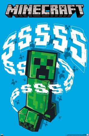 Minecraft Creeper Sss Posters Allposters Com