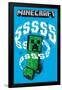 Minecraft - Creeper SSS-Trends International-Framed Poster