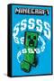 Minecraft - Creeper SSS-Trends International-Framed Stretched Canvas