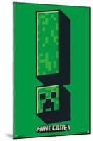 Minecraft - Creeper Symbol-Trends International-Mounted Poster