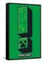 Minecraft - Creeper Symbol-Trends International-Framed Stretched Canvas